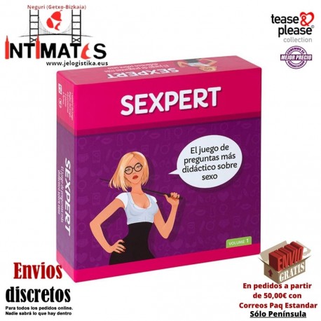 Sexpert · Juego sobre el amor y la sexualidad · Tease&Please