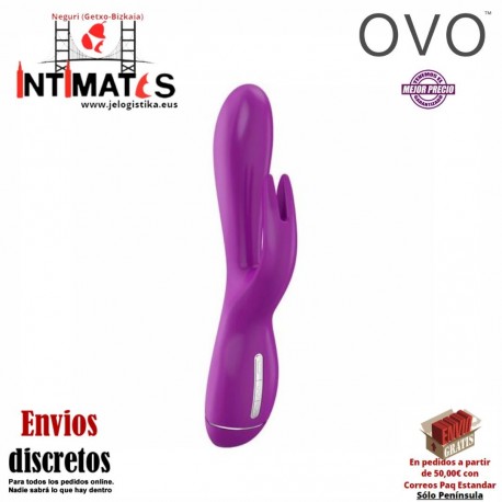 K3 Violet · Conejito vibrador Clítoris y Punto G · Ovo