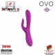 K3 Violet · Conejito vibrador Clítoris y Punto G · Ovo