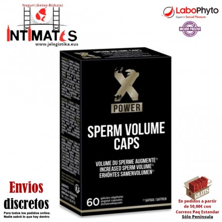 Sperm Volume · Para el aumento de esperma 60cap · XPower