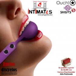 Silicone Ball Gag - Mordaza de Silicona · Ouch!