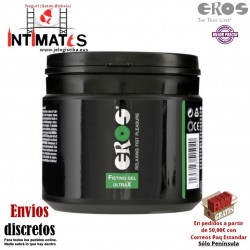 Fisting Gel UltraX 500 ml · Lubricante hibrido · Eros