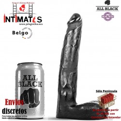 Luis · Consolador negro 21cm · All Black