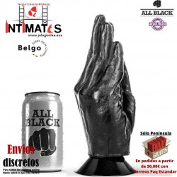 Fist Fuck · Buttplug con la forma de un puño 21 cm · All Black