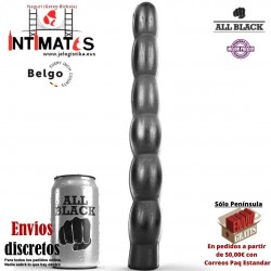 Vástago realista negro 32cm · All Black