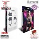 Vanda · Conjunto de sujetador, tanga y liguero · Demoniq