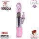 Deep Bunny · Vibrador con perlas giratorias · Libid Toys