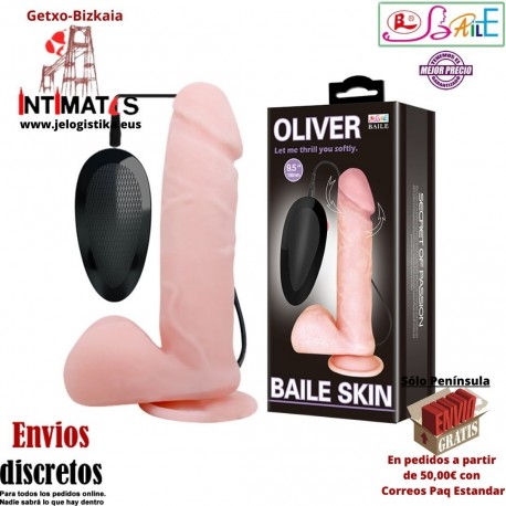 Oliver · Vibrador realístico con rotación · Baile