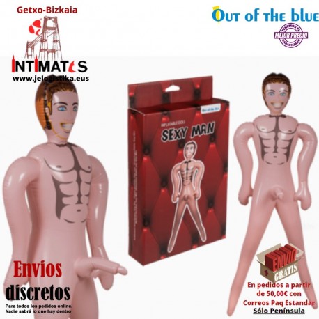 Sexy Man ·  Muñeco hinchable 155 cm · Out of the Blue