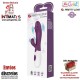 Snappy · Vibrador y estimulador punto G 190mm · Pretty Love