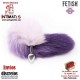 Pink Fox Tail · Plug anal con cola - S · · Fetish Addict