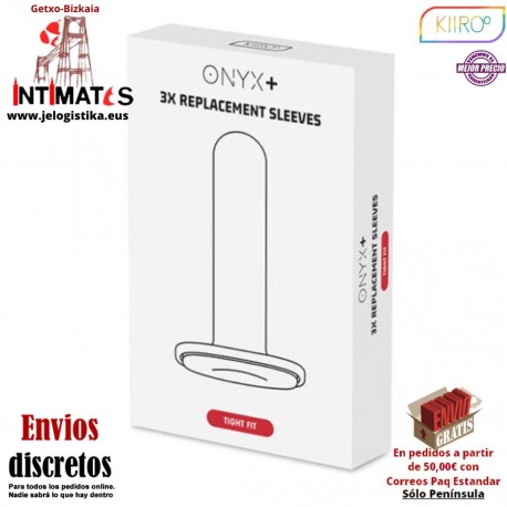 Thight Fit · 3 Mangas ajustadas de repuesto Onyx+ · Kiiroº