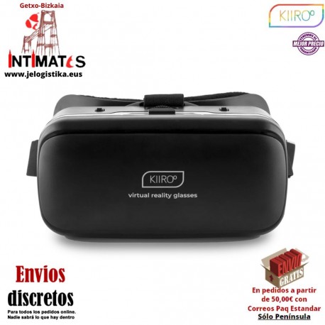 Virtual reality glasses · Casco de realidad virtual · Kiiroº