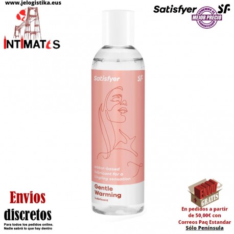 Gentle Warming · Lubricante efecto calor · Satisfyer
