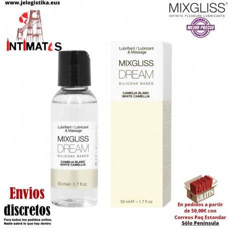 Dream · Lubricante a Base de Silicona 50 ml · Mixgliss