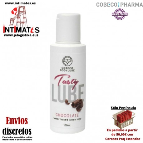Tasty Lube 100ml · Lubricante íntimo a base de agua · Cobeco
