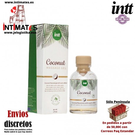 Coconut · Aceite de masaje 150 ml · Intt