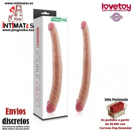 Lady-Killer · Consolador realista de dos puntas 365mm · Lovetoy