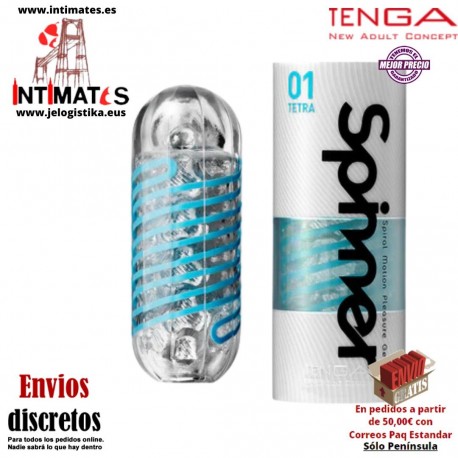 01 Tetra Spinner ·  Masturbador masculino · Tenga
