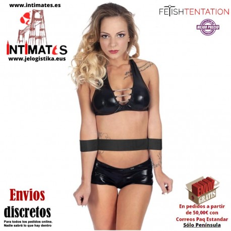 Waist and Wrist Straps · Correas de sumisión brazos y cintura · Fetish Tentation