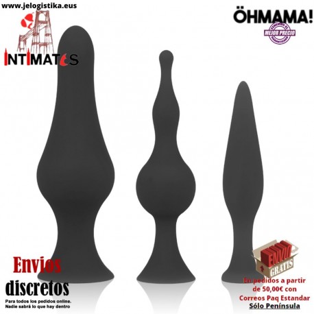 Set de dilatadores anales de silicona · Öhmama!