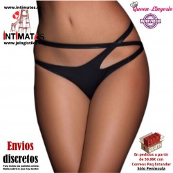 Braguita con tiranta doble cruzada · Queen Lingerie