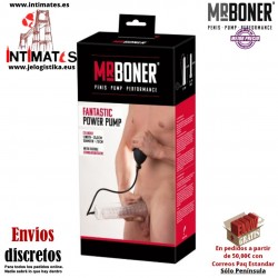 Fantastic Power Pump · Bomba de erección · Mr. Boner®