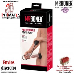 Professional Power Pump · Bomba de erección · Mr. Boner®
