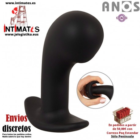 Big Head Prostate Plug ·  Vibrador anal con cabezal de masaje prostático · ANOS