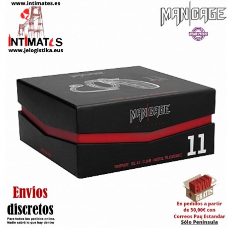 No. 11 · Jaula de Castidad con Plug Anal · Man|Cage