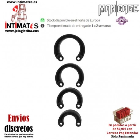 No. 003 · Juego de anillos de repuesto · Man|Cage