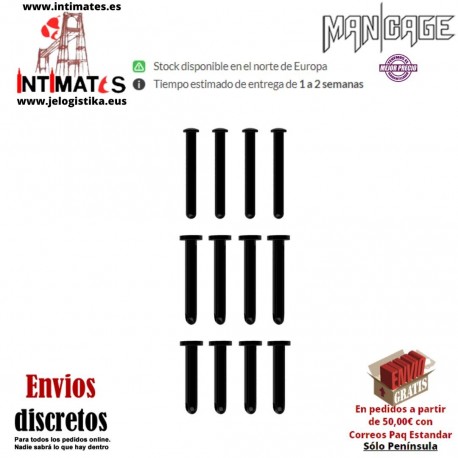 No. 004· Juego de pasadores de repuesto · Man|Cage