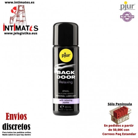 Back Door Relaxing 30ml · Lubricante personal para sexo anal intenso · pjur®