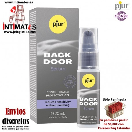 Back Door Serum · Suero para sexo anal intenso · pjur®