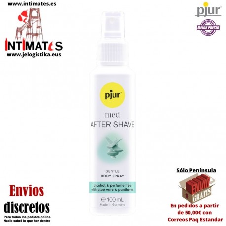After shave · Spray para después del afeitado íntimo · pjur®