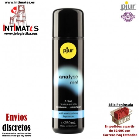 Analyse me! 250ml · Lubricante a base de agua para sexo anal · pjur®