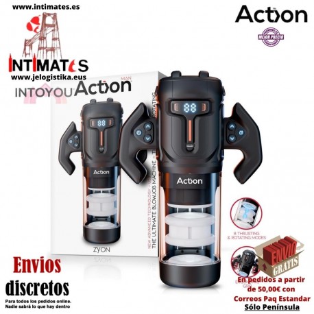 Zyon ·  Masturbador Automático Avanzado con Up and Down y Rotación · Action