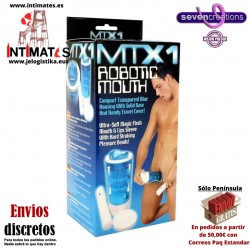 Robotic · Masturbador boca Up Down · Seven Creations