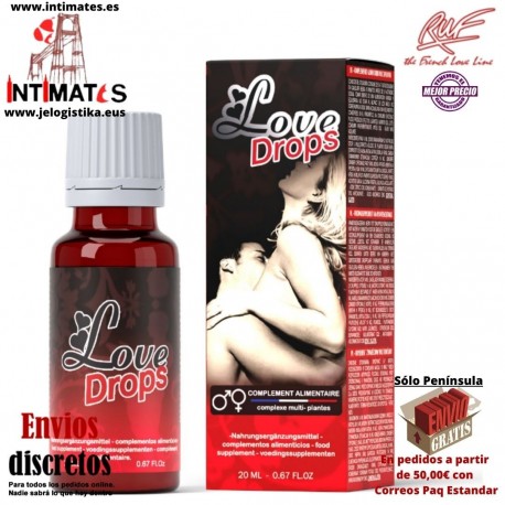 Love Drops · Estimulante sexual para parejas · Ruf
