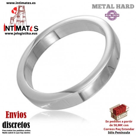 Cockring de acero quirúrgico 35mm · Metal Hard