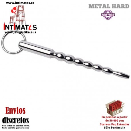 Dilatador de uretra de acero 7mm · Metal Hard