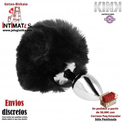 Plug Anal con Cola de Conejo Sintética · Kink