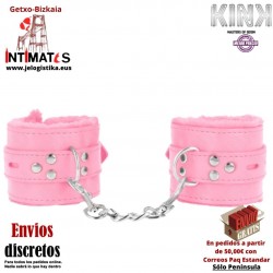 Muñequeras rosas forradas · Kink