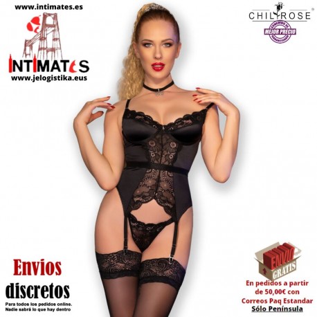 CR-4674 · Corsé con tirantes ajustables · Chilirose