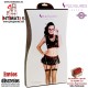 Disfraz de estudiante - Negro-Rojo · Pleasures Lingerie