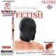 Spandex Full Face Hood · Capucha cerrada sin agujeros · Fetish Fantasy Series