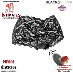 Zara · Remote Control Vibrating Panty · Black&Silver