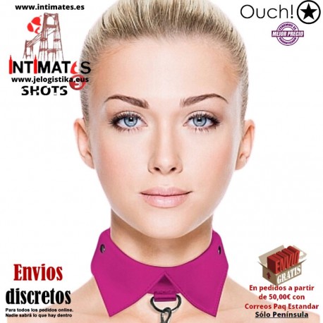 Exclusive Collar & Leash · Ouch!