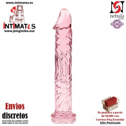 No. 12 · Consolador de cristal borosilicato 170mm · Nebula