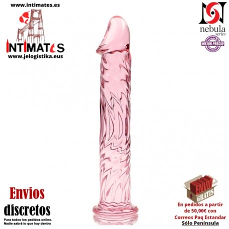 No. 12 · Consolador de cristal borosilicato 170mm · Nebula